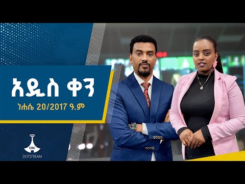 አዲስ ቀን ነሐሴ 20 2017 ዓ ም Etv Ethiopia News