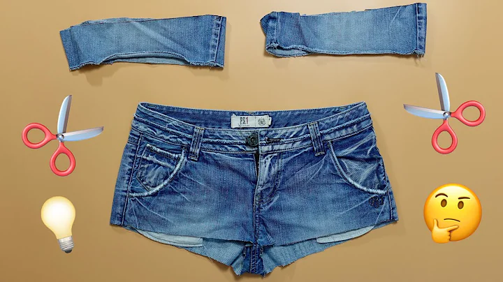 [] How to reform your old clothes/Denim l Jeans th...
