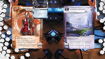 Android Netrunner: Reina Roja Blackguard vs Cerebral Imaging