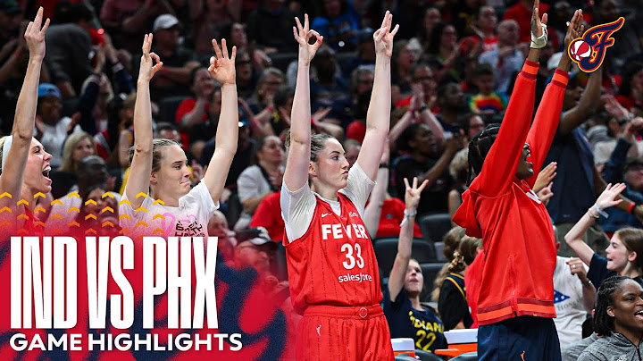 Indiana Fever Highlights vs Phoenix Mercury | August 16, 2024