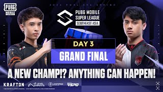 [EN] Day 3 2024 PMSL SEA Spring Grand Finals - NEW CHAMP!? Anything can happen!