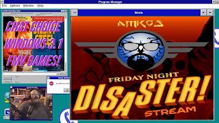 CHAT Your Own Adventure FMV Games for Window 3.X - Amigo Aarons Friday Night Disaster Stream
