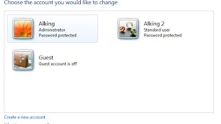 كيف تصنع اكثر من مستخدم  للويندوز واذاى تعمل باسوورد للجهاز وغير ذلك فى ويندوز 7