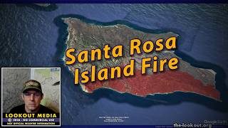 Fire on Santa Rosa Island