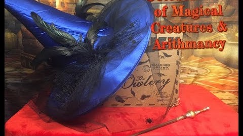 🎃Harry Potter Unboxing- The Wizarding Trunk Lessons: Care of Magical Creatures & Arithmancy🎃