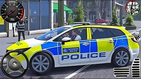 Police Car Chase Simulator 3D Game - Real Cop Cars Driving Simulator 2025 - Android GamePlay