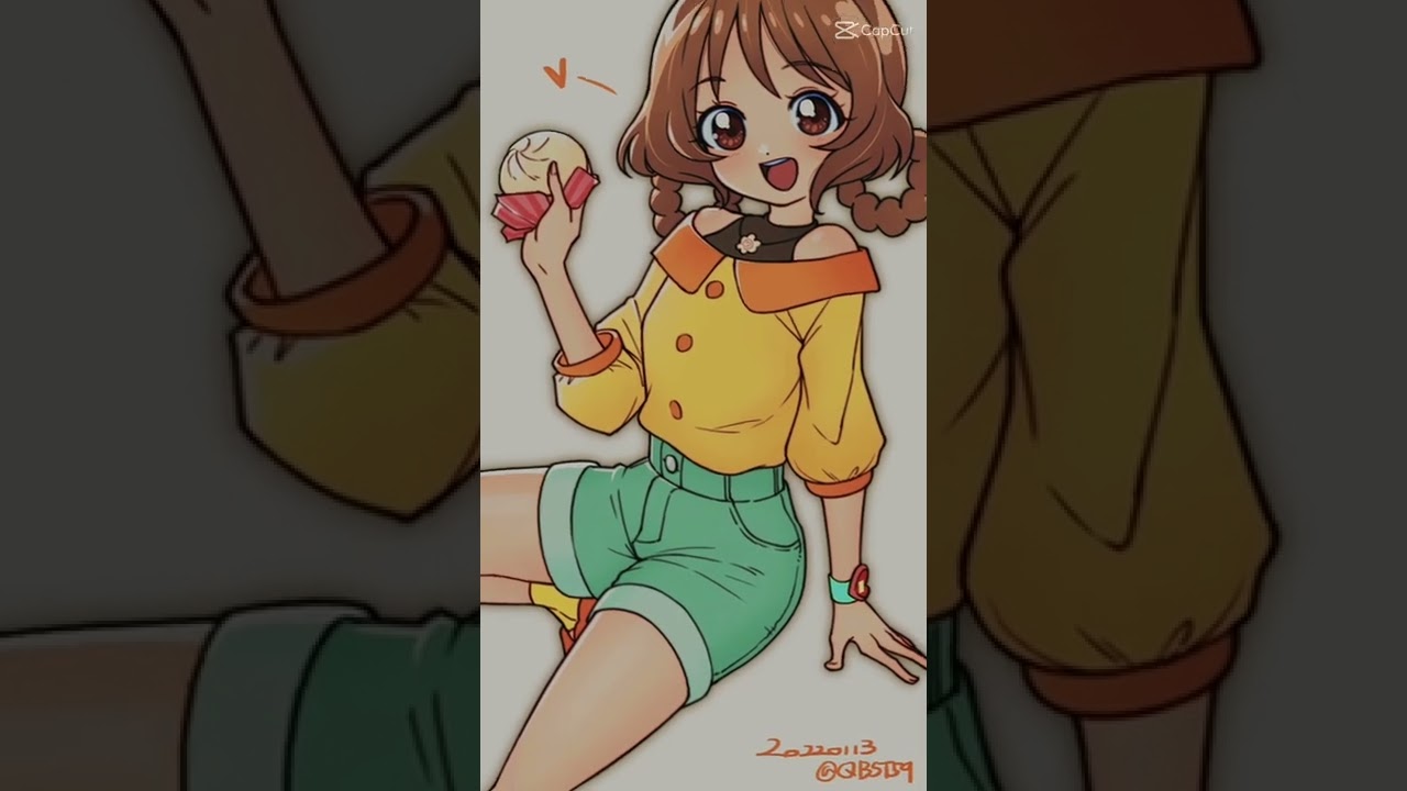 ( Tik Tok Precure - P15 ) Hanamichi Ran - Cure Yum Yum - Delicious Party Precure - 2022 - Quá Cute