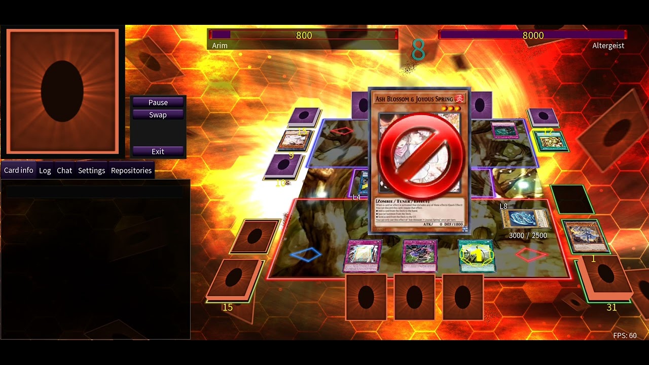 Yu-gi-oh! Replays! Chaos Blue-Eyes and True Light Control!