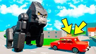 ОГРОМНЫЙ КИНГ КОНГ ПРОТИВ ЛЕГО МАШИН! САМЫЕ УГАРНЫЕ ЛЕГО ПОГОНИ В БРИК РИГС (Brick Rigs) ОГРОМНЫЙ КИНГ КОНГ ПРОТИВ ЛЕГО МАШИН! САМЫЕ УГАРНЫЕ ЛЕГО ПОГОНИ В БРИК РИГС (Brick Rigs)