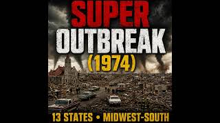 Super Outbreak (1974) – 13 states across Midwest - South
