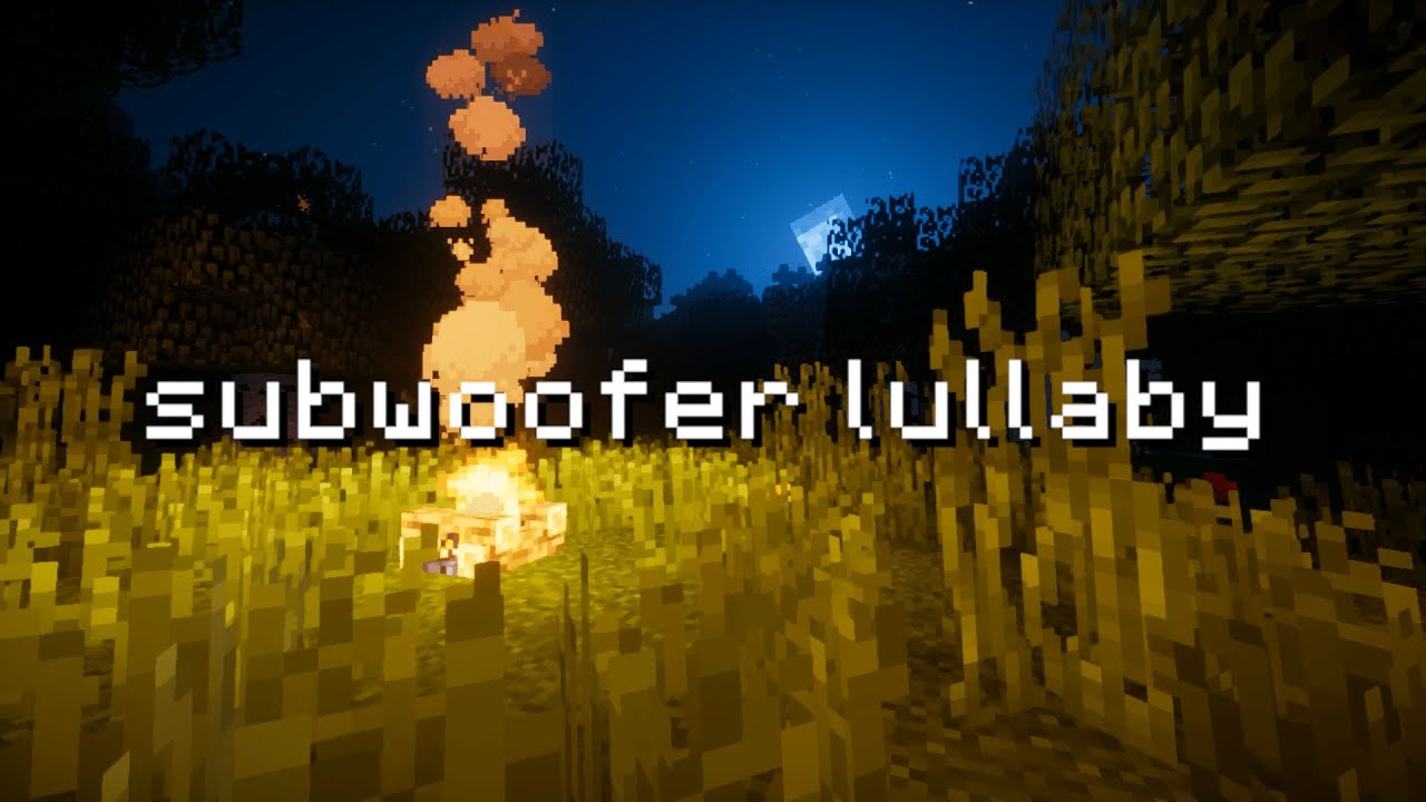 C418 - Subwoofer Lullaby but it's EXTRA nostalgic