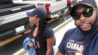 SURPRISED MY WIFE WITH HOUSTON ASTROS TICKETS TO THE WORLD SERIES