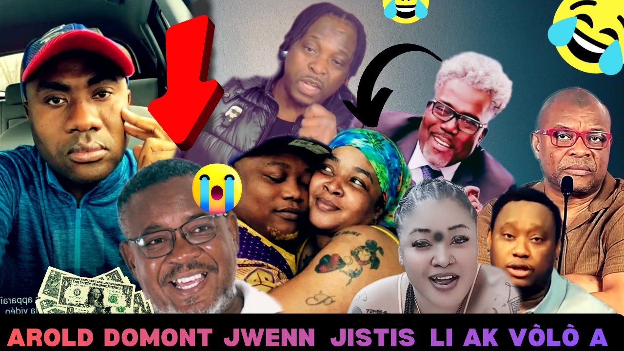 Arold domont pa merite sa😳😭fanm nan mache fè krèy pou tout vòlò yo🤣😂😂jounalis yo rele anmweyy😭😭