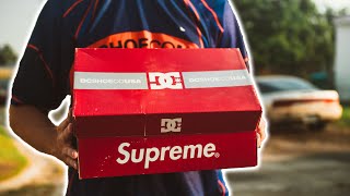 UNBOXING ORIGINAL 1999 DEADSTOCK SUPREME DC SHOES TORSION COLLAB 