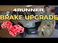 I Installed Toyota Tundra Brakes on a 3rd Gen 4Runner! BIG UPGRADE!