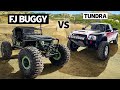Handfabbed twin turbo buggy vs lsswapped tundra with nitrous  this vs that offroad