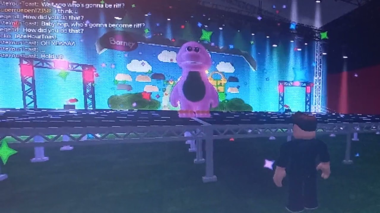 Barney S Open House Live Show Roblox YouTube 