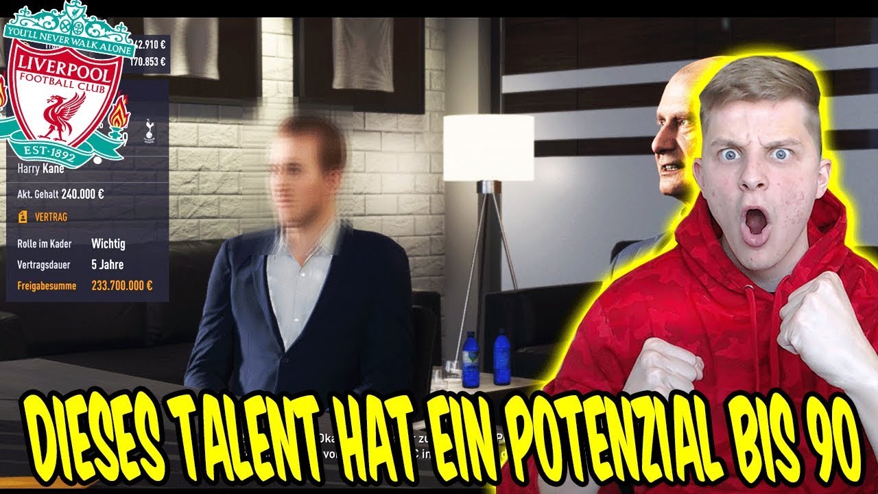 Dieses TALENT hat ein POTENZIAL von über 90! - ⚽ Fifa 18 Karrieremodus Fc Liverpool 09