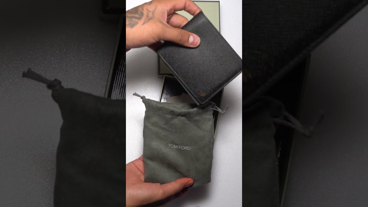 折りたたみ財布 TOM FORD GRAIN LEATHER COMPACT WALLET GRAIN LEATHER TARA COMPACT WALLET | Tom Ford Fashion