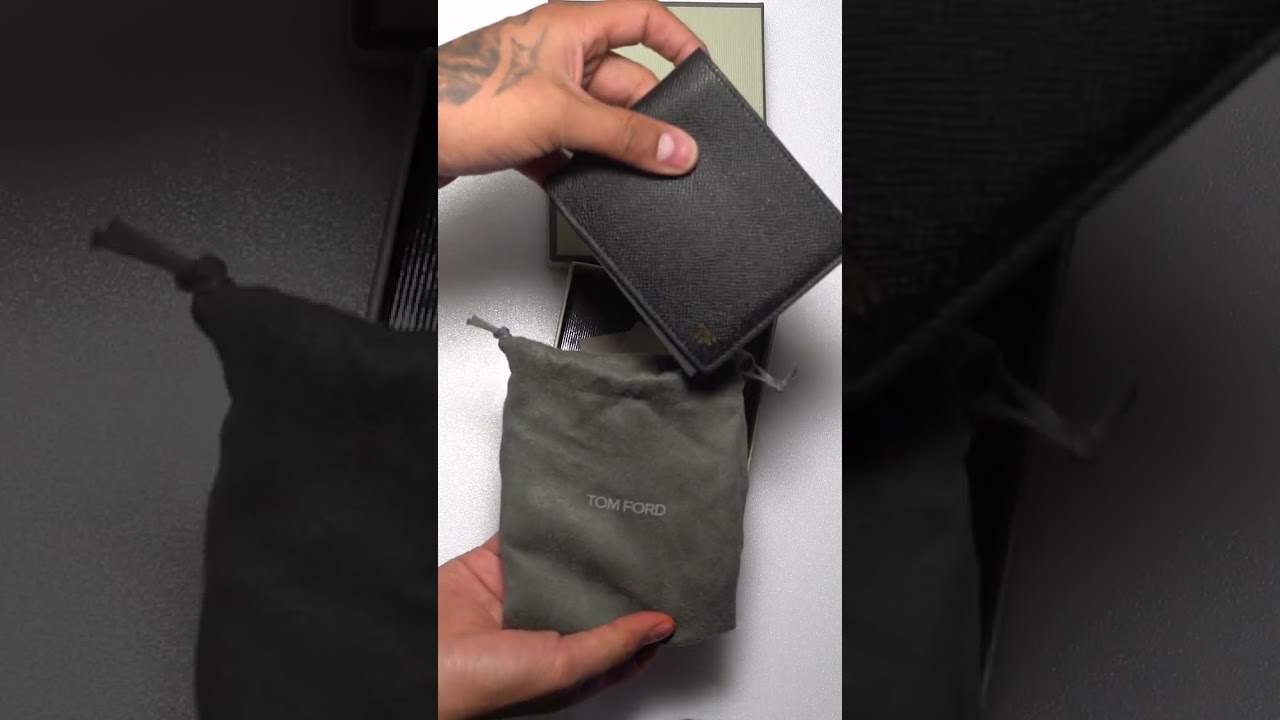 Unboxing TOM FORD grain leather T twist mini top handle bag 