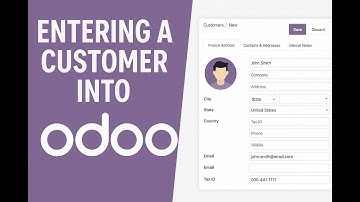 Adding a New Customer to Odoo - Client in Odoo - Odoo Tutorial - Setting Up a Contact