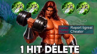 TIGREAL FORGOT HE WAS A TANK 💀 1 HIT DELETE 🔥