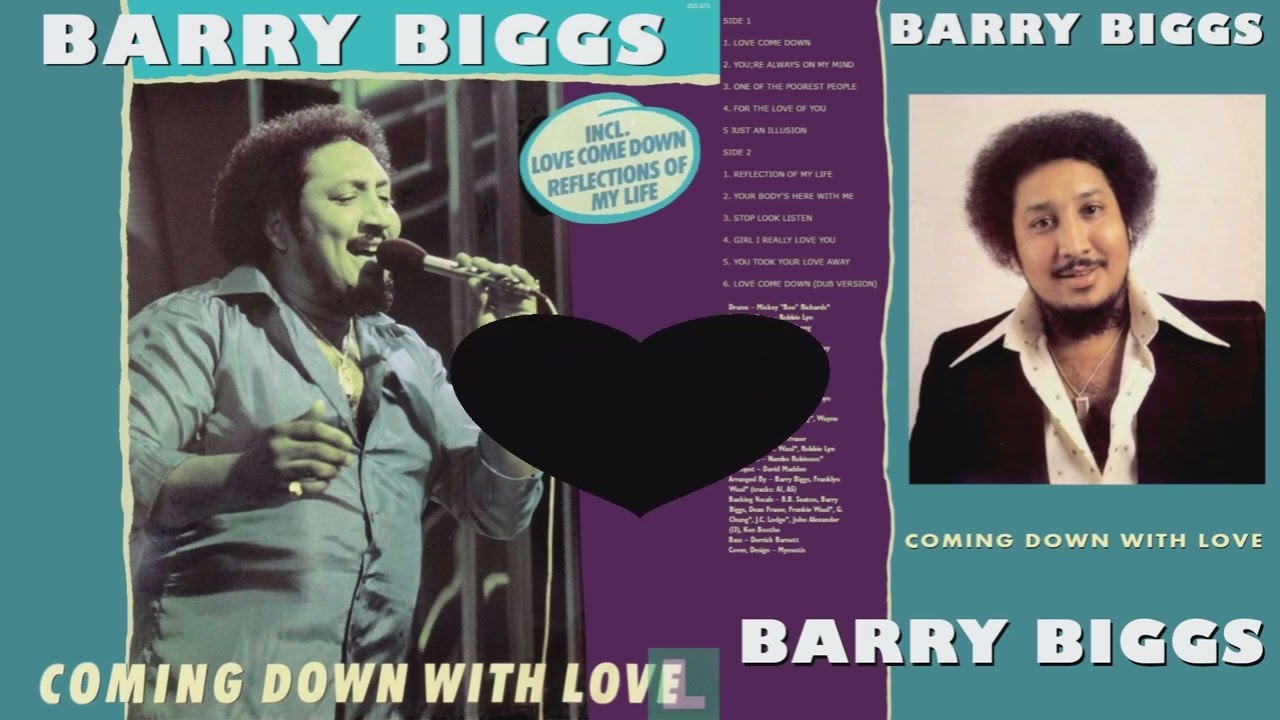 Barry Biggs Coming Down With Love - YouTube