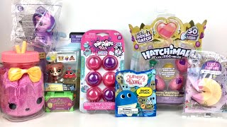 Yummy World Pop Pop Pets Slime Num Noms Littlest Pet Shop Royal Hatch Blind Bags Unboxing & Review