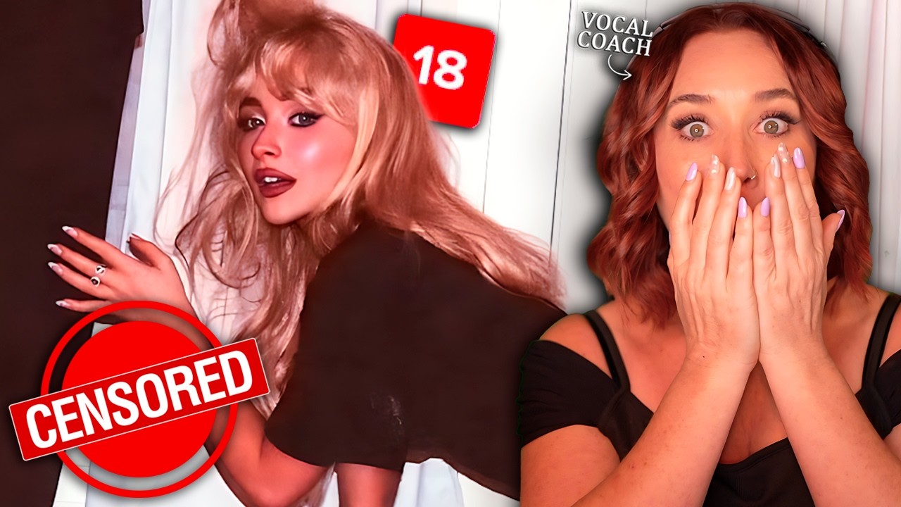 Male Gaze or Empowerment?? | Vocal Coach Reacts to Sabrina Carpenter – Man’s Best Friend