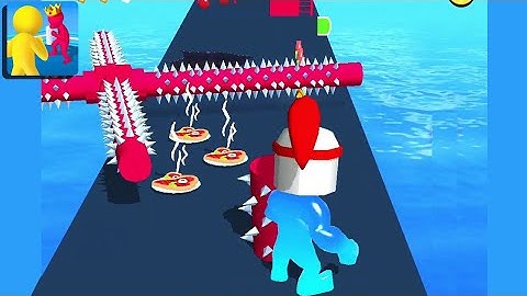 BLOB N GIANT: BLOB CLASH RUNNER 3D ALL LEVELS #60 (IOS & ANDROID) GAMEPLAY WALKTHROUGH PART 11