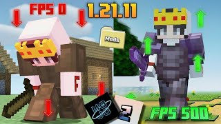 🔥 Best 1.21.11 FPS Boost Mods For Mojo Launcher/Zalith launcher/Mj launcher 🤯