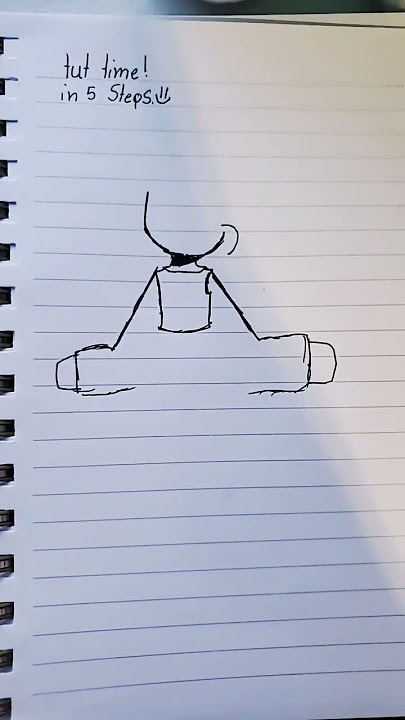 how to draw body tut