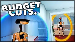 NEW PORTAL VR STEALTH GAME!?! (Budget Cuts VR)