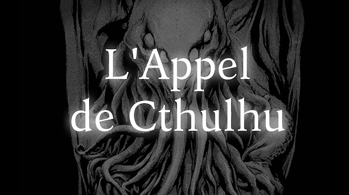 Lovecraft H.P. L'Appel de Cthulhu