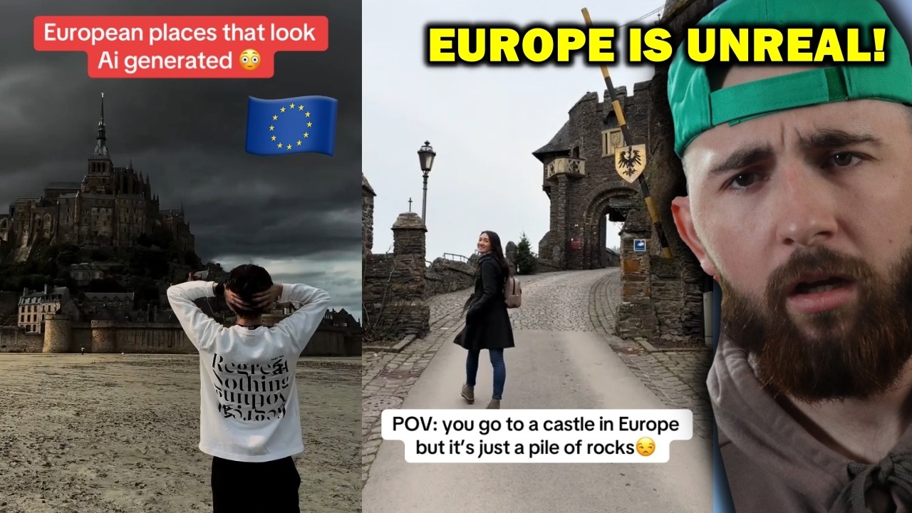 Когда глупые американцы посещают замки в Европе... *Я переезжаю!*