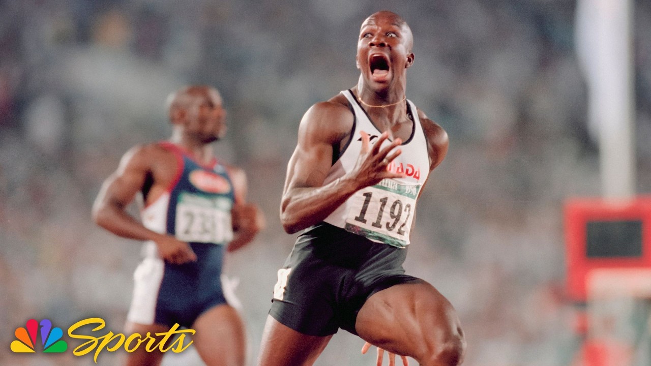 WORLD RECORD: Donovan Bailey's 100m dash Olympic victory | Atlanta 1996 | NBC Sports