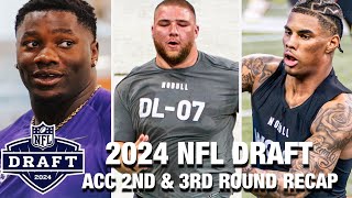 2024 NFL Draft: ACC Second &amp; Third Round Recap