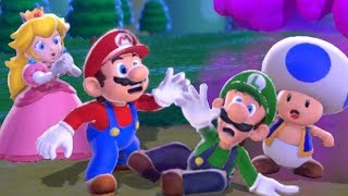 Super Mario 3D World - Full Game Walkthrough (3 Player)
