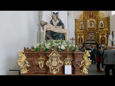 La Hermandad Jesús Nazareno expone el trono de la Piedad y el minipaso de la Cruz Desnuda