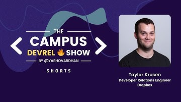 Marketing vs DevRel - Part 1 | Taylor Krusen | The Campus DevRel Show: S1E11