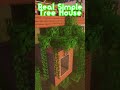 Minecraft Treehouse Magic: Simple Creative Build