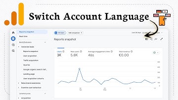 Hoe u snel de taal kunt wijzigen in Google Analytics