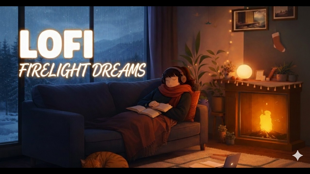 Firelight Dreams 💤 [sleep lofi]