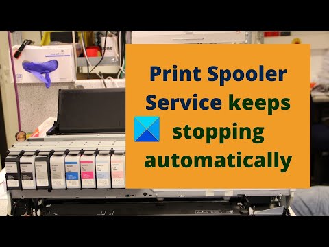 Print Spooler Service keeps stopping automatically in Windows 11/10