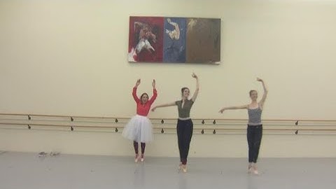 Cassidy tries to be a ballerina in The Nutcracker