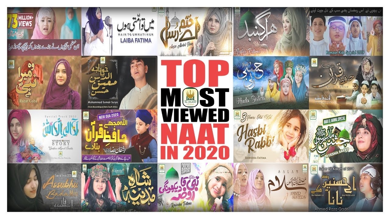 All Superhit Naat 2020 - Special Kids Nasheed -Juke Box - Laiba Fatima -Released by Al Jilani Studio