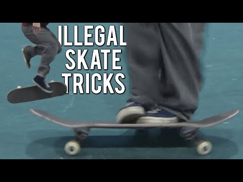 ILLEGAL SKATE TRICKS - Skaters Hate These (Hospital Flip, Triple Flip, Underflips and more..)