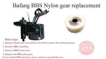 Bafang BBS01 BBS02 Nylon gear replacement
