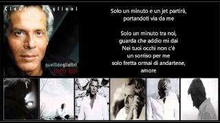 CLAUDIO BAGLIONI - Cinque minuti chords