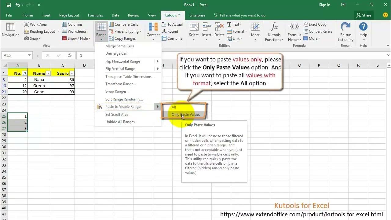 How to fill series of numbers in a filtered list column in Excel? - YouTube